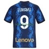 Maillot de Supporter Inter Milan Romelu Lukaku 9 Domicile 2021-22 Pour Homme